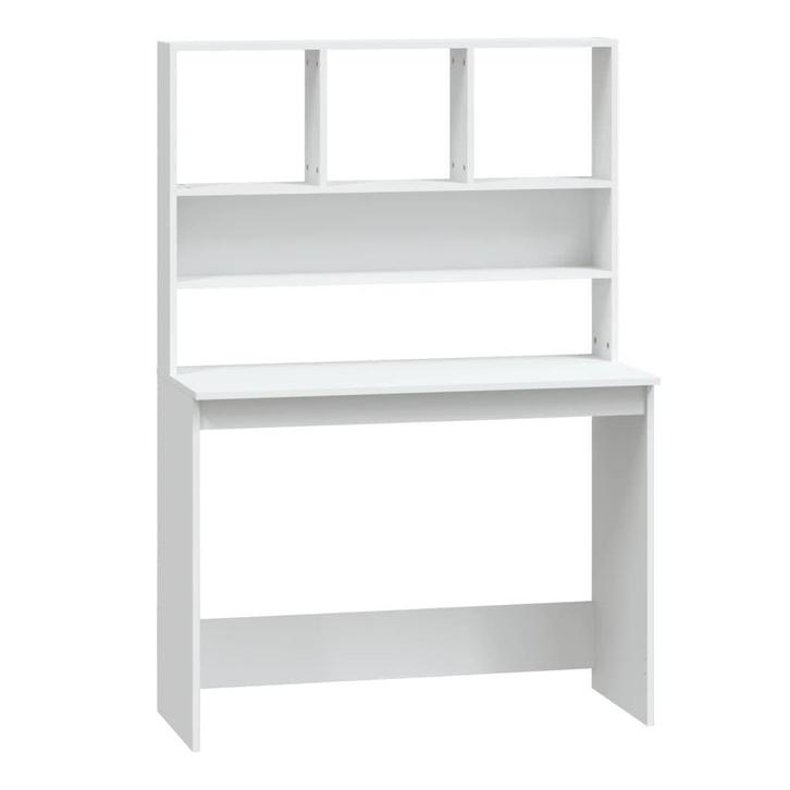 Bureau Wit Hout 102cm | Retour Deal | -35%, Huis en Inrichting, Bureaus, Nieuw, Bureau, Verzenden