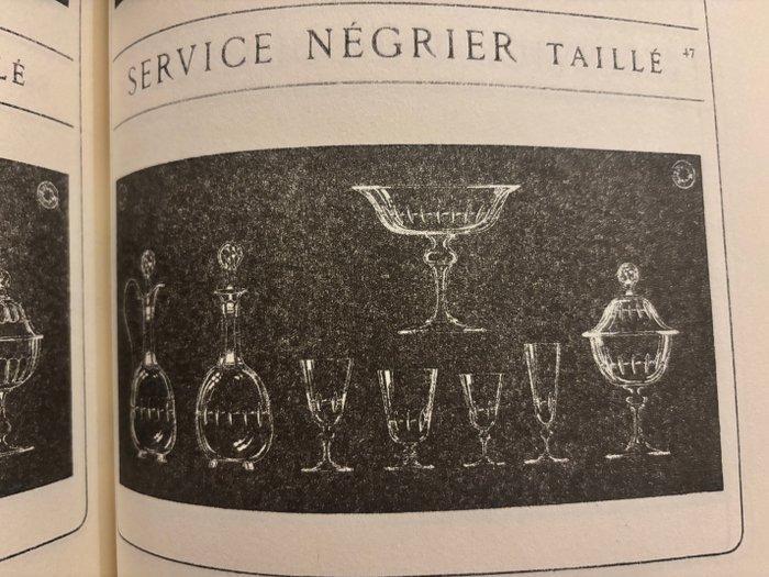 Val Saint Lambert, attr. - Wijnglas (6) - slavenhandelaar -, Antiek en Kunst, Antiek | Meubels | Tafels