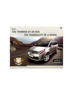 2014 TATA ARIA BROCHURE ENGELS, Livres, Ophalen of Verzenden