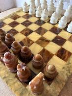Speeltafel (65) - Marmer - Vintage schaakbord