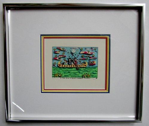 James Rizzi (1950-2011) - Can Row A Boat - Canoe? Canoe?, Antiek en Kunst, Kunst | Designobjecten