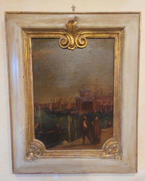 École italienne (XVIII) - Paesaggio, Antiek en Kunst, Kunst | Schilderijen | Klassiek