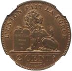 België. Leopold II (1835-1909). 2 Centimes 1905 frans
