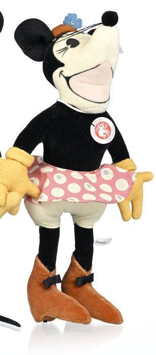 Steiff - Ours en peluche Minnie Mouse 1932 - 2010-2020 -, Antiek en Kunst, Antiek | Speelgoed