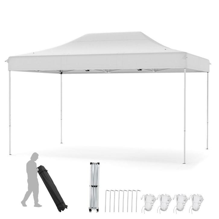 2dekans | coast 300 x 445 cm instant partytent – beige –, Caravans en Kamperen, Tenten, Ophalen of Verzenden