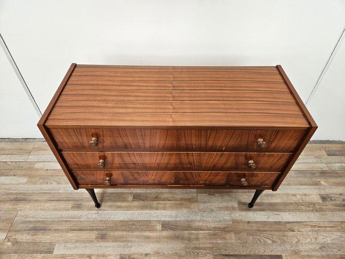 Commode - Hout, Multiplex - Commode met drie laden, jaren, Antiek en Kunst, Kunst | Designobjecten