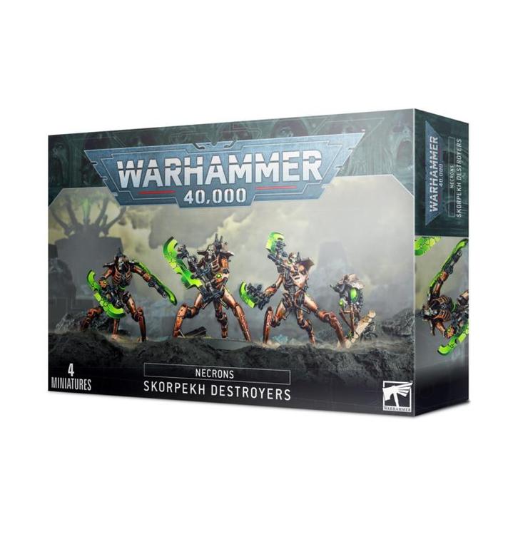 Necrons Skorpekh Destroyers (Warhammer 40.000 nieuw), Hobby & Loisirs créatifs, Wargaming, Enlèvement ou Envoi