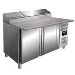 Pizzawerkbank | 496L | 2 Deuren (EN600x400) | Boven 6x 1/3, Verzenden