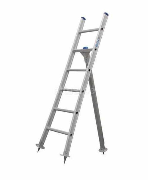 Solide plukladder 6 sporten – 1.75m, Doe-het-zelf en Bouw, Ladders en Trappen, Ladder, Nieuw, Minder dan 2 meter, Ophalen of Verzenden