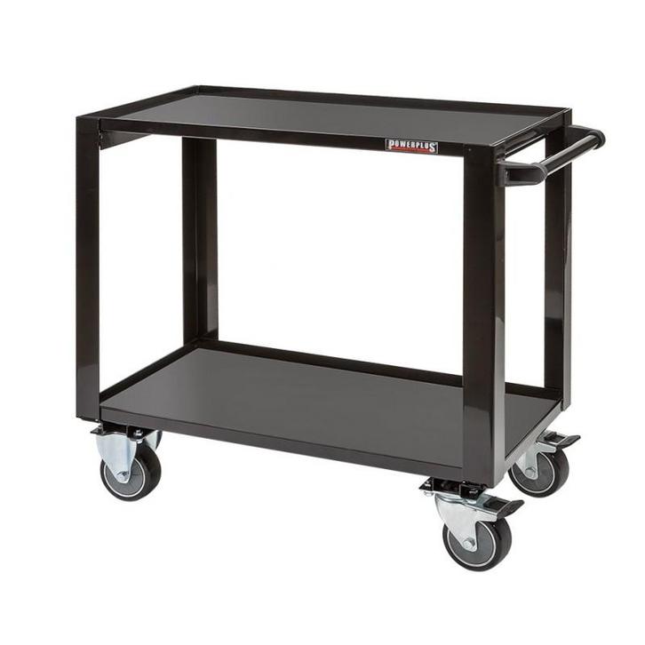 Professionele gereedschapstrolley 98 x 50 x 87 cm zwart -, Doe-het-zelf en Bouw, Gereedschapskisten, Ophalen of Verzenden