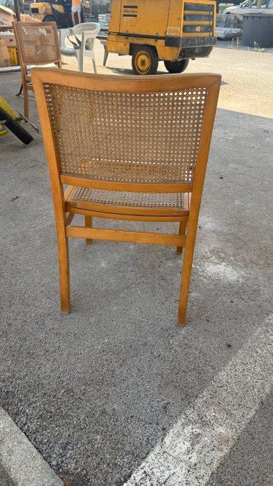 Stoel - Hout - Stoelen van stro uit Wenen, Huis en Inrichting, Overige Huis en Inrichting
