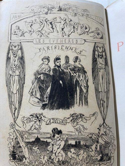 Félicien Rops / Émile Thérond - Les Cythères Parisiennes -, Antiek en Kunst, Antiek | Boeken en Manuscripten