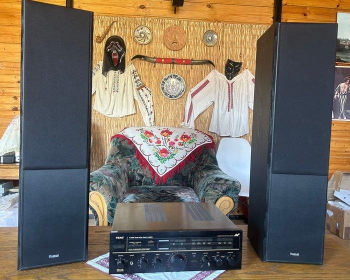 TEAC - A-919AV; Magnat Monitor Supreme 802 Hifi-set -, Audio, Tv en Foto, Radio's