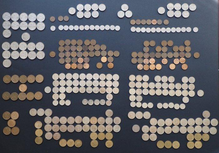 België. Koningen Boudewijn en Albert II. 1948/1998, lot 304, Postzegels en Munten, Munten | Europa | Niet-Euromunten