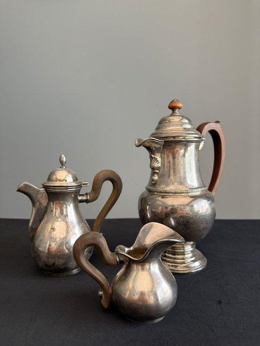 Koffieservies - Zilver - Zilveren thee en koffie, Antiek en Kunst, Antiek | Zilver en Goud