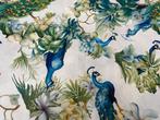 Tropisch Koninklijkheid – De zang van de pauw - Meubelstof -