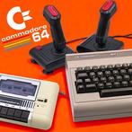 Commodore 64 Vintage Videogame with 4 Joystick + Datassette, Games en Spelcomputers, Nieuw