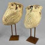 Ewa Budzowska - 2 BIG OWL- (with 24carat gold)