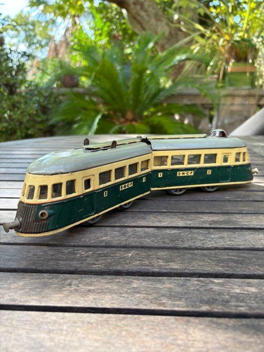 Joustra 0 - Modeltrein motorwagen (1) - Speelgoed, Antiek en Kunst, Antiek | Speelgoed