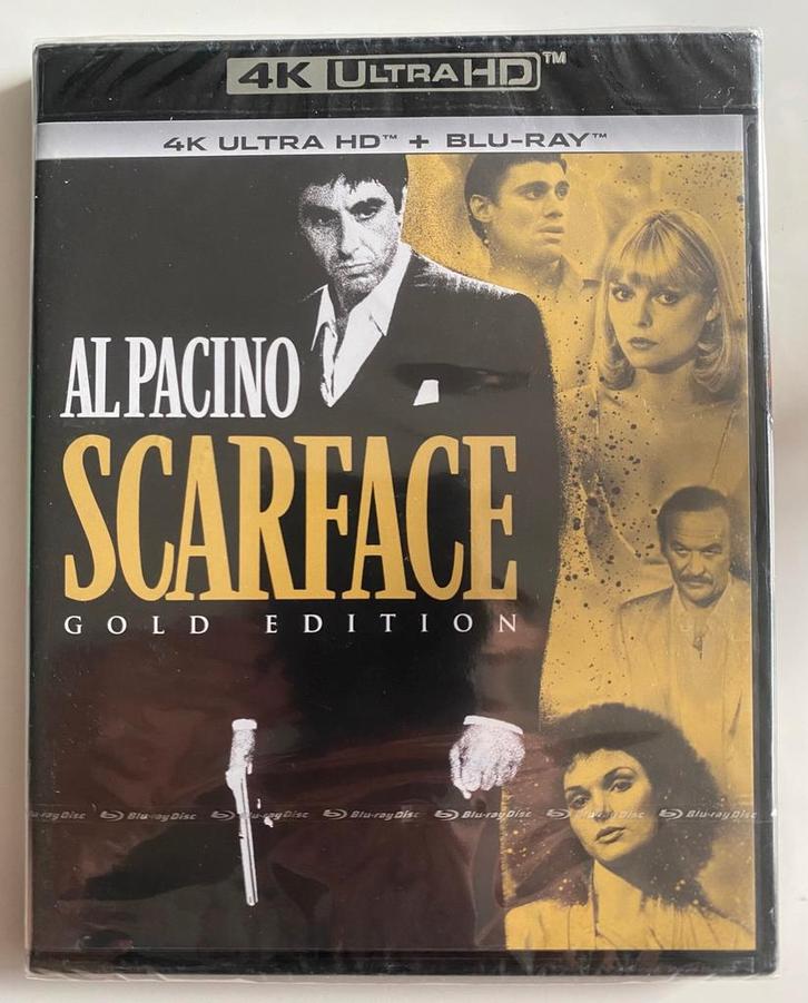 SCARFACE (GOLD EDITION) (IN SEAL) (IMPORT WITH PARTIAL DUTCH, CD & DVD, Blu-ray