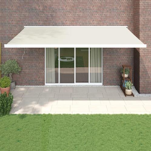 vidaXL Luifel uittrekbaar 5x3 m stof en aluminium, Tuin en Terras, Zonneschermen, Nieuw, Verzenden