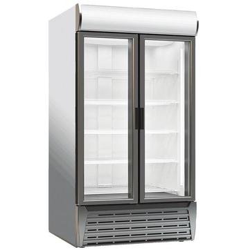 Koelkast 1000 Liter met 2 glazen deuren - 846 liter netto, Verzenden, Nieuw in verpakking, Koelen en Vriezen