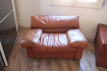 B&B Italia - Afra & Tobia Scarpa - Erasmo - Fauteuil - Cuir