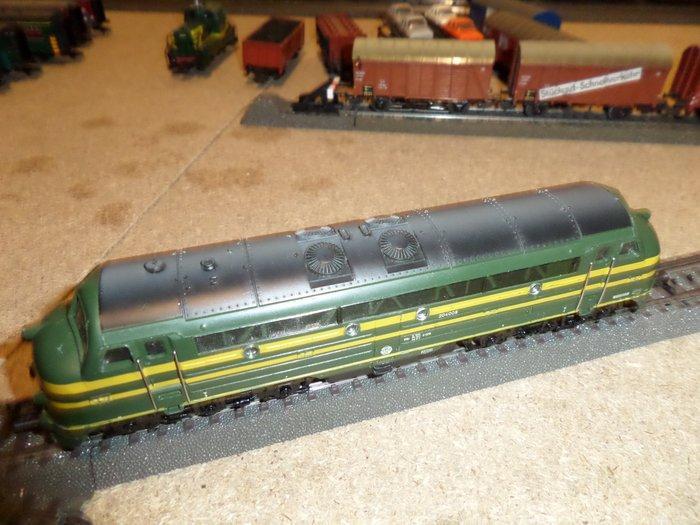 Märklin H0 - 3066 - Diesellocomotief (1) - Type 204/Reeks 53, Hobby en Vrije tijd, Modeltreinen | H0