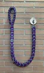 Lederen honden riem Purple/grey, Ophalen of Verzenden, Nieuw