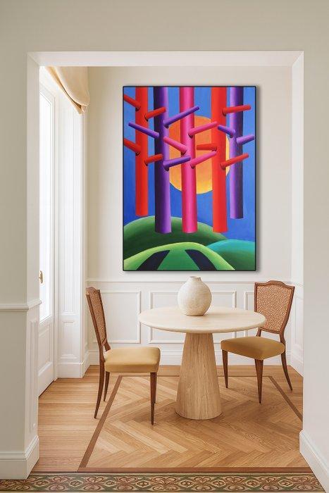 B. Morah - Bosque Ingrávido 53 XL (NO RESERVE), Antiquités & Art, Art | Peinture | Moderne