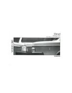 1989 VOLVO 240 DIESEL HANDLEIDING NEDERLANDS