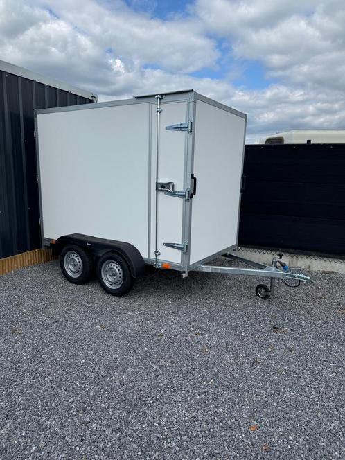Nieuwe Ongeremde gesloten aanhangwagen 257cm/180cm/150cm, Auto diversen, Aanhangers en Bagagewagens, Nieuw, Ophalen