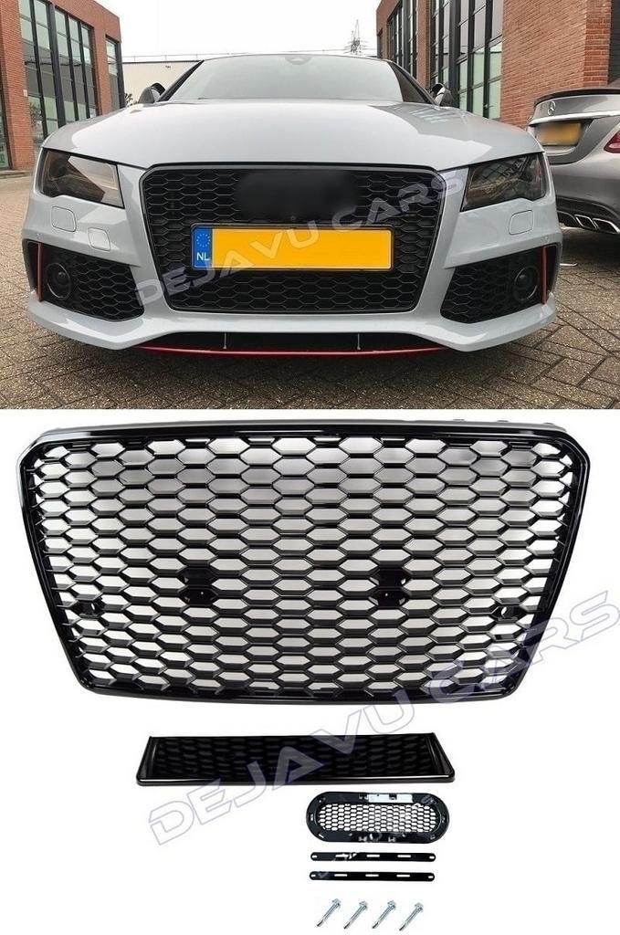 RS7 Look Front Grill voor Audi A7 4G / S line / S7, Auto diversen, Tuning en Styling, Ophalen of Verzenden