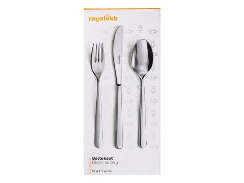 Veiling - Royal VKB Bestekset 3-delig RVS (8x), Huis en Inrichting, Keuken | Bestek