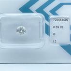 Zonder Minimumprijs - 1 pcs Diamant (Natuurlijk) - 0.59 ct -, Handtassen en Accessoires, Edelstenen, Nieuw