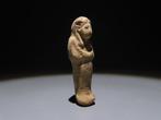Oud-Egyptisch Faience Ushebti. Laatste Periode, 664 - 332