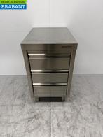 RVS Werkkast Ladenkast 3 Laden 50 x 70 x 87 cm Horeca, Ophalen of Verzenden