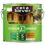 NIEUW - Cetabever Tuinbeits Schuur &amp; Tuinhuis transpa..., Doe-het-zelf en Bouw, Hout en Planken, Nieuw, Verzenden