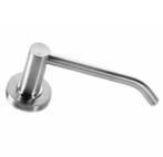 Deurkruk Madrid Op Ronde Rozet RVS, Doe-het-zelf en Bouw, Hang- en Sluitwerk, Ophalen of Verzenden, Nieuw