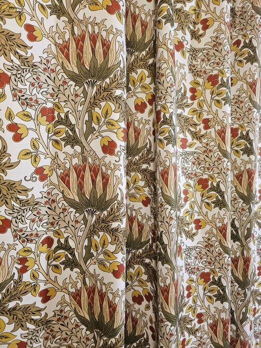 Stof William Morris geïnspireerd op Chrysanthemum (1877) -, Antiek en Kunst, Kunst | Designobjecten