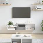 vidaXL Wand TV Stand 120 x 25 x 28,5 cm Bewerkt hout, Verzenden, Nieuw