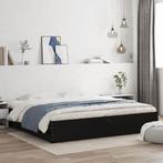 vidaXL Bedframe met lades bewerkt hout zwart 180x200 cm, Huis en Inrichting, Slaapkamer | Bedden, Verzenden, Nieuw