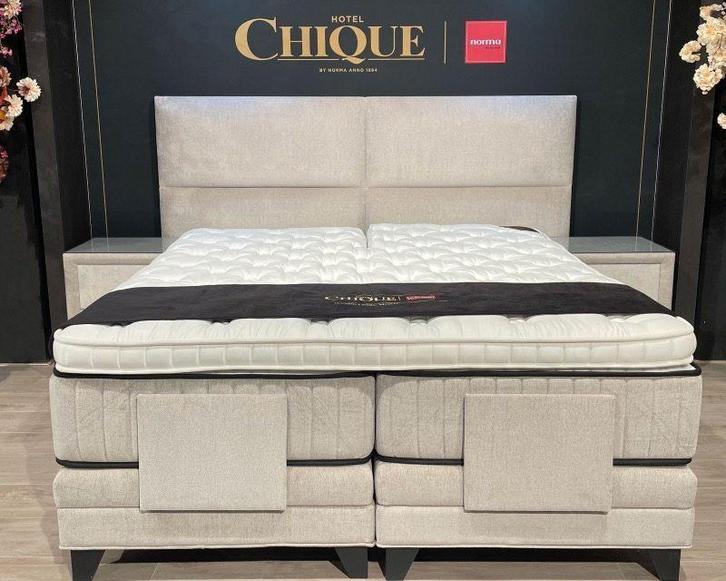 Norma Boxspring Vanquish Hotel Chique Beige, Huis en Inrichting, Slaapkamer | Boxsprings