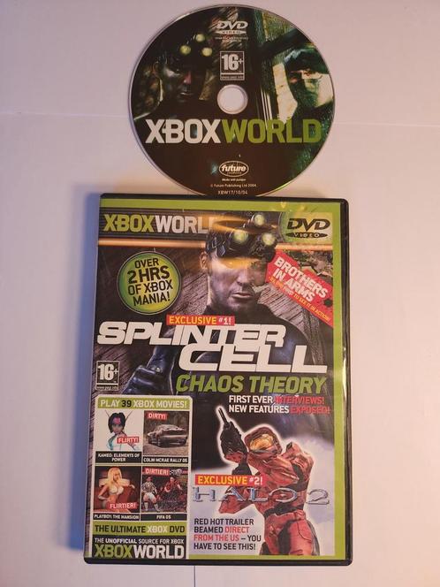 Splinter Cell Chaos Theory & Halo 2 Demo Disc Xbox Original, Consoles de jeu & Jeux vidéo, Jeux | Xbox Original, Enlèvement ou Envoi