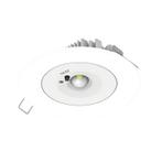 Noodverlichting Inbouwspot 3 Watt Wit 550 Lumen, Huis en Inrichting, Verzenden, Nieuw, Metaal