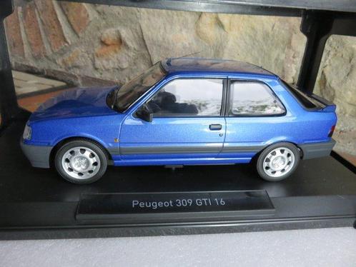 Norev 1:18 - Model coupé - Peugeot 309 GTI 16 soupapes dans, Hobby en Vrije tijd, Modelauto's | 1:5 tot 1:12