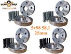 Spacers 25mm Alfa Fiat Opel 5x98 58.1 Spoorverbreders, Ophalen of Verzenden