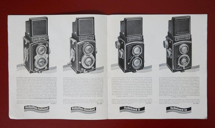 Rolleiflex Rolleicord - Brochure - 1939, Audio, Tv en Foto, Fotocamera's Analoog