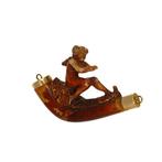 Zonder Minimumprijs - Hanger - 18 karaat Geel goud, Handtassen en Accessoires, Antieke sieraden