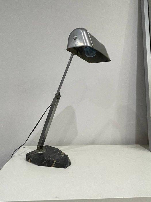 Tafellamp - Pirouette - Metaal, Marmer - Authentic Art Déco,, Antiek en Kunst, Kunst | Designobjecten